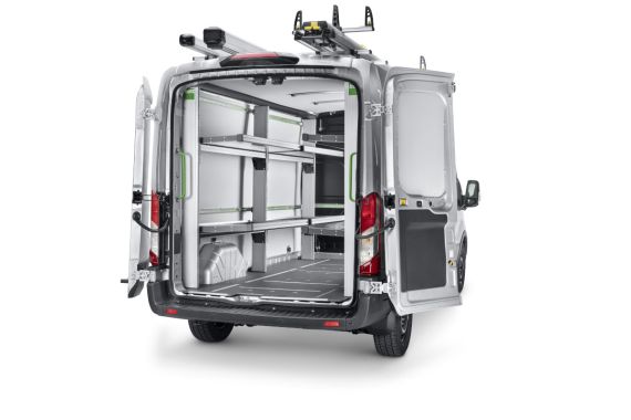 Sklopné police cargo bott