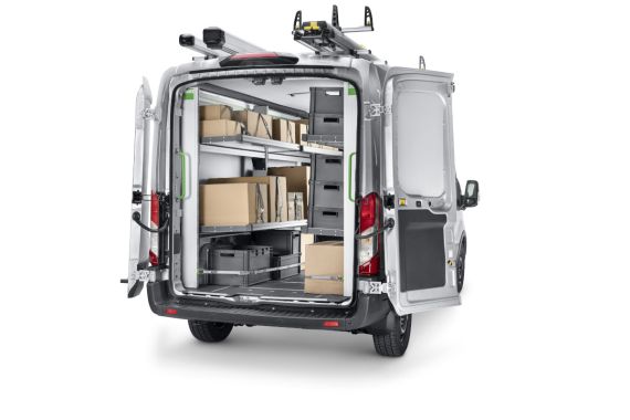 Sklopné police cargo bott