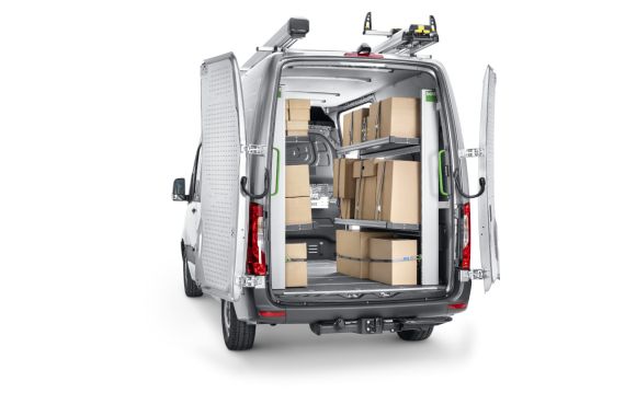 Sklopné police cargo bott