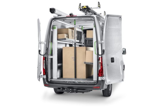 Sklopné police cargo bott