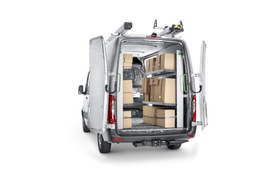 Sklopné police cargo bott