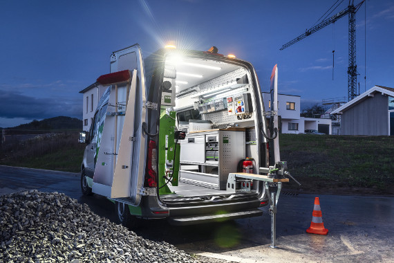 Mobilná dielňa Mercedes-Benz Sprinter